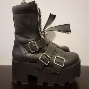 Current Mood Detroit Platform Boots